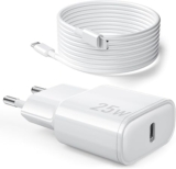 Cargador Rápido 25W USB-C para iPhone 14/13/12/11 con Cable Lightning – SFVest