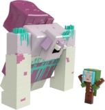 Mattel Minecraft Legends Devorador con Slime – Figura de Acción