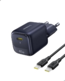 Baseus Cargador USB-C 45W GaN con Cable – Carga Rápida PD PPS para iPhone, Samsung, iPad