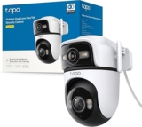 Cámara de seguridad WiFi Tapo C545D Exterior 2K panorámica/inclinación con seguimiento inteligente
