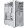 Corsair 3200D RS Torre Semicuadrada Blanca para PC – Incluye 3 Ventiladores RS120 PWM, Brazo Anti-Caída GPU y Compatibilidad ASUS BTF