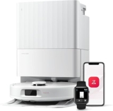 Roborock QV 35A Robot Aspirador con Base Multifunción – Succión 8000Pa y Mopa Giratoria