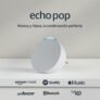 Echo Pop | Altavoz inteligente Bluetooth con Alexa