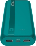 Cellularline Power Bank 20000mAh con USB-C y 2 USB-A para carga múltiple – Azul | Oferta