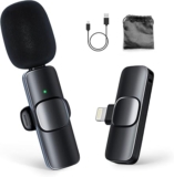 Micrófono Inalámbrico Moman CP1(A) para iPhone iPad – Conector Lightning 2.4Ghz