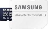 Samsung PRO Ultimate Tarjeta de Memoria MicroSD 256 GB con Adaptador SD – Alta Velocidad UHS-I