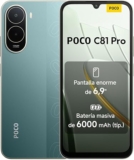 Xiaomi Poco C81 Pro Smartphone 4+128GB Verde – Pantalla 6.9″ y Batería 6000mAh