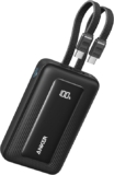 Anker Zolo Power Bank 20.000mAh con Carga Rápida 45W y Cables Integrados