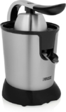 Exprimidor Cítricos Princess 1000W Acero Inoxidable con Conos y Filtro Ajustable