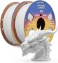 Filamento OVERTURE PLA Rápido 1.75mm para Impresora 3D – Pack 2kg Blanco | Alta Velocidad