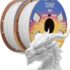 Filamento PLA ELEGOO 4kg Blanco | Precisión Dimensional +/- 0,03mm para Impresoras 3D