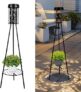 Farola Solar Jardín Mariposa Auting IP65 con Soporte para Plantas | Mejor Precio