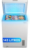 Congelador Arcón Midea 143L – Con motor Inverter y Convertible a Frigorífico