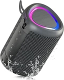 Altavoz Bluetooth UOHHBOE con Luz RGB, 15W, Impermeable IPX5 y TWS – Chollo en Amazon