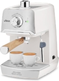 Cafetera Expresso Ufesa CE7238 Cream: Diseño compacto con 20 bares y vaporizador