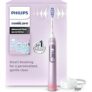 Philips Sonicare AdvancedClean Limited Edition – Cepillo de dientes eléctrico con SmartScreen, sensor de presión, 5 modos, color rosa