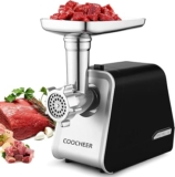 COOCHEER 2000W Picadora de Carne Eléctrica Profesional Multifunción