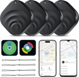 Pack de 4 TIMU Tagigo – Localizador Bluetooth para iOS y Android – Rastreador de Objetos