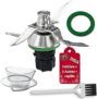 SET Cuchillas Thermomix TM5 + 2 Juntas + Cubilete + Cepillo | Recambios Compatibles TM6 y TM5