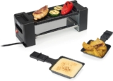 Tristar Raclette Mini Grill para 2 Personas – Diseño Compacto y Antiadherente