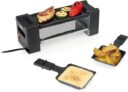 Tristar Raclette Mini Grill para 2 Personas – Diseño Compacto y Antiadherente