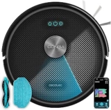 Cecotec Robot Aspirador y Friegasuelos Conga M50: Navegación Láser y 5000Pa Potencia