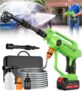 Lavadora a Presión Portátil LanBlu 800PSI con Batería y Boquilla 6 en 1