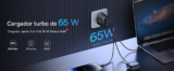 Cargador Baseus 65W GaN – Carga Rápida Multipuerto Universal