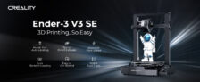 Creality Ender-3 V3 SE Impresora 3D con Velocidad de Impresión 250mm/s y Nivelación Automática