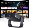Proyector Portátil PUTRIMS S36 4K WiFi Bluetooth – Sistema Inteligente con Netflix y TV en Directo