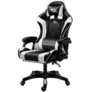 Silla Gaming PowerGaming Negro/Blanco – Oferta con 55% de descuento